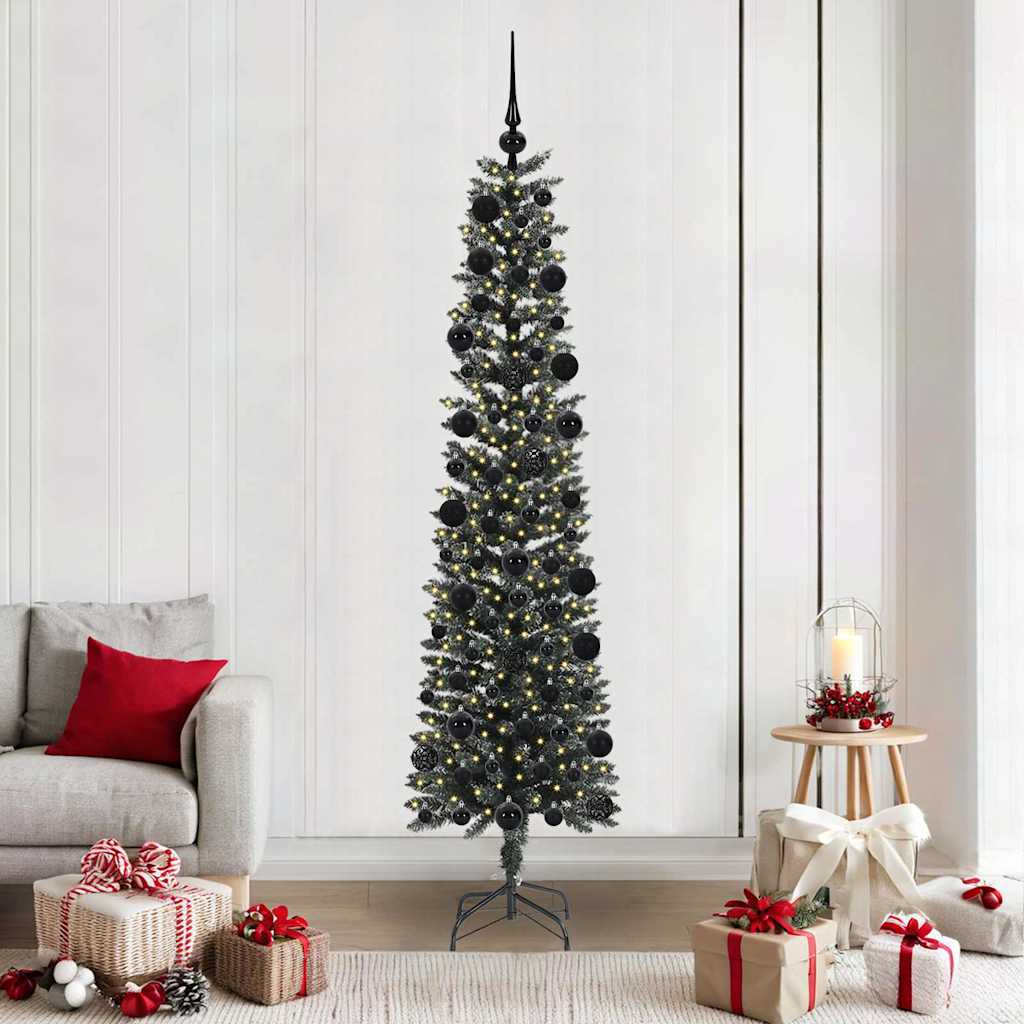 Sapin de Noël artificiel avec 300 LED Vert 58 x 58 x 210 cm - XIOS