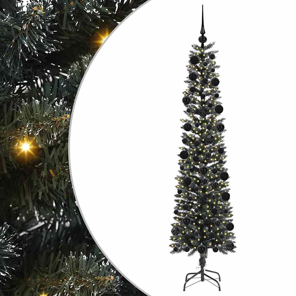 Sapin de Noël artificiel avec 300 LED Vert 58 x 58 x 210 cm - XIOS