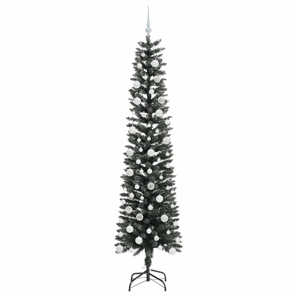 Sapin de Noël artificiel Vert 210 cm PVC, plastique et acier - XIOS