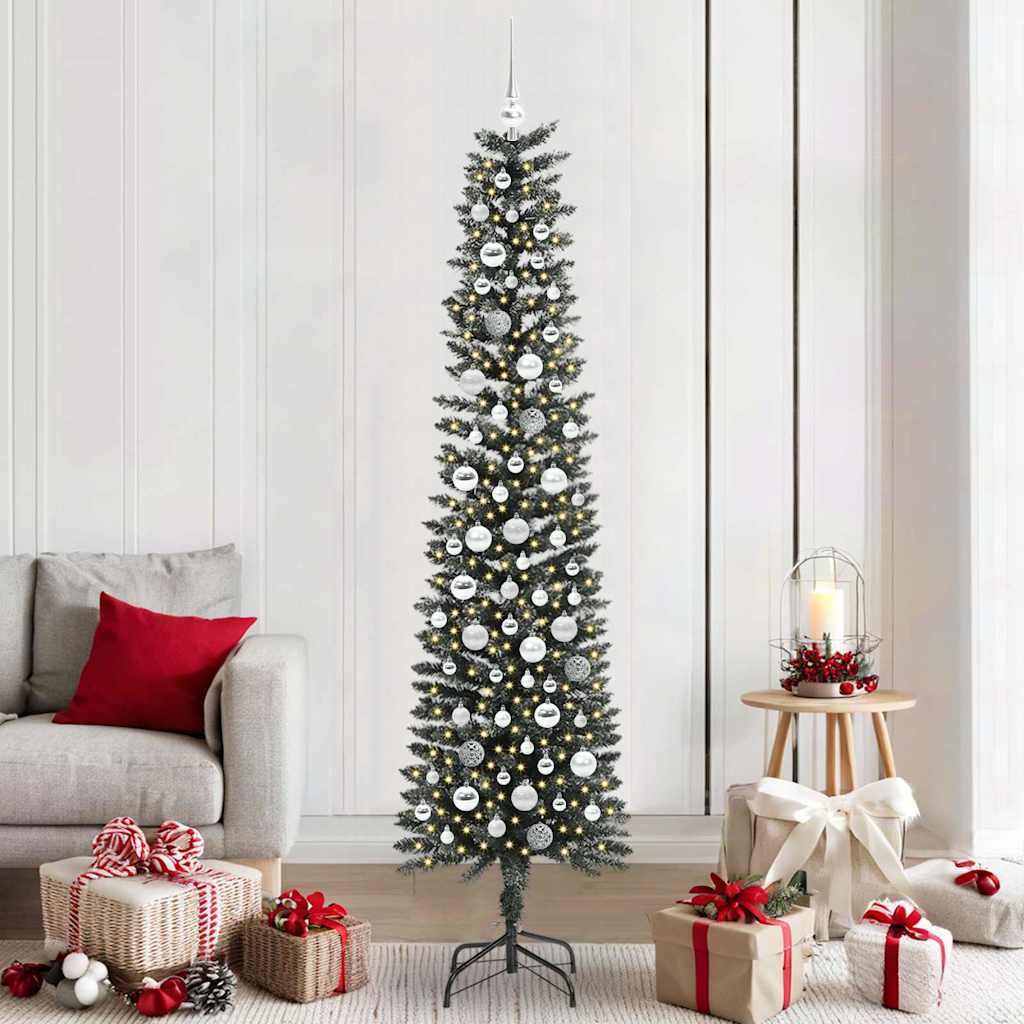 Sapin de Noël artificiel avec 300 LED Vert 58 x 58 x 210 cm - XIOS
