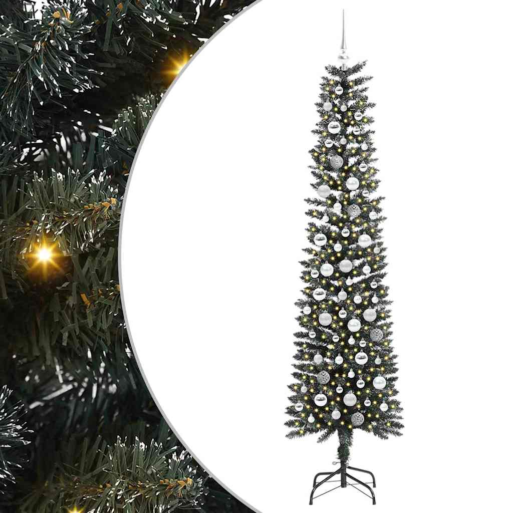 Sapin de Noël artificiel avec 300 LED Vert 58 x 58 x 210 cm - XIOS