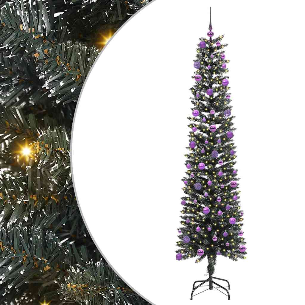 Sapin de Noël artificiel avec 300 LED Vert 58 x 58 x 210 cm - XIOS