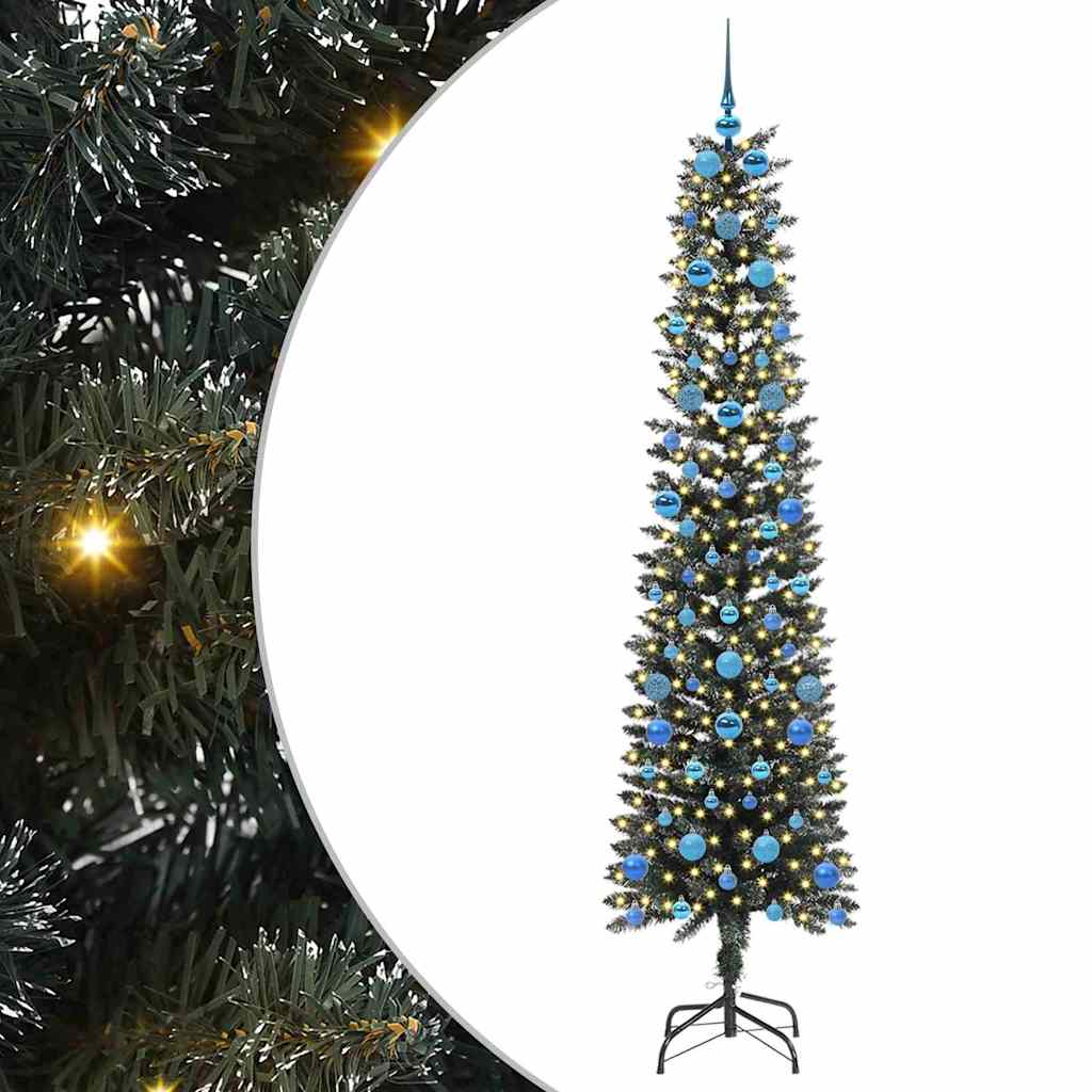 Sapin de Noël artificiel avec 300 LED Vert 58 x 58 x 210 cm - XIOS