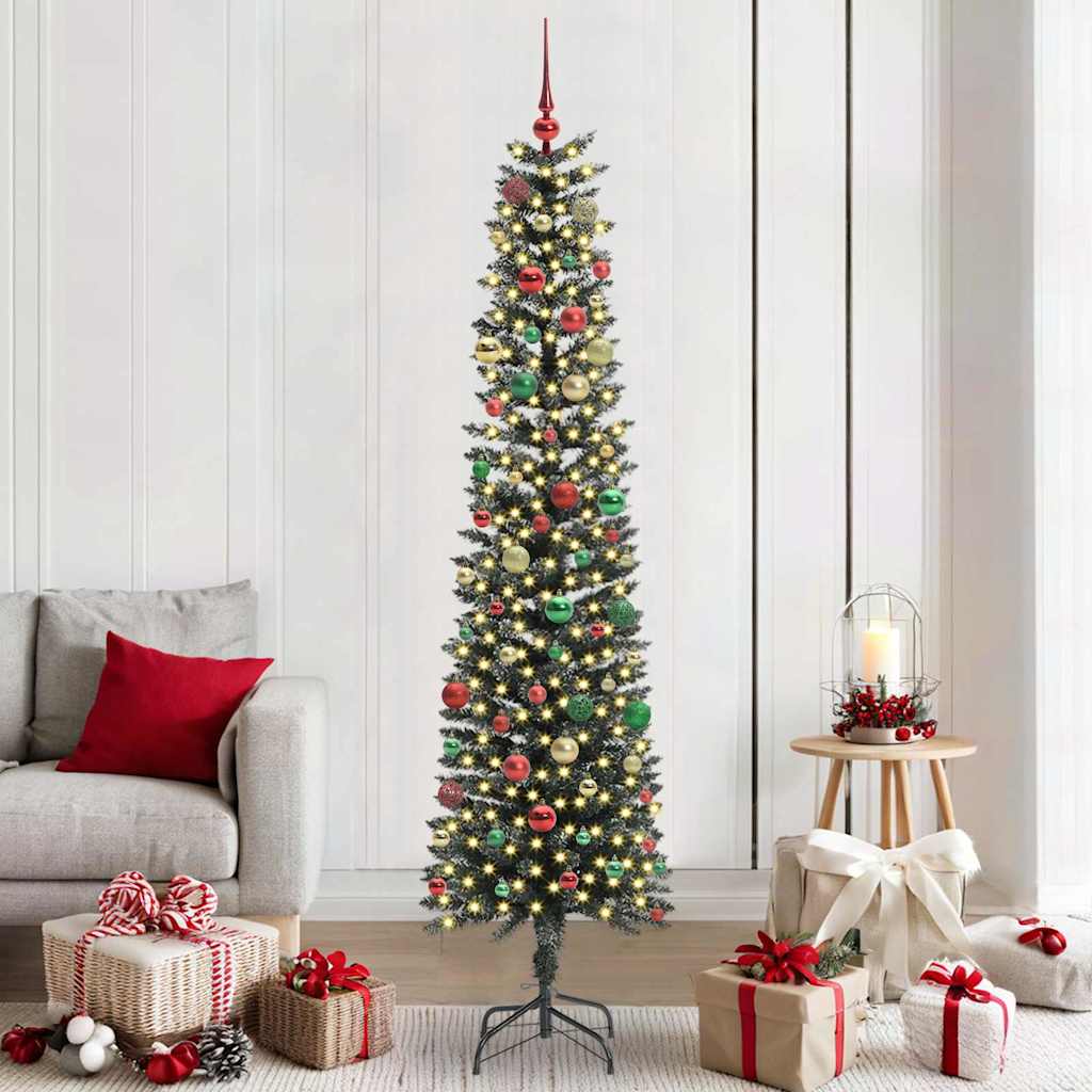 Sapin de Noël artificiel avec 300 LED Vert 58 x 58 x 210 cm - XIOS
