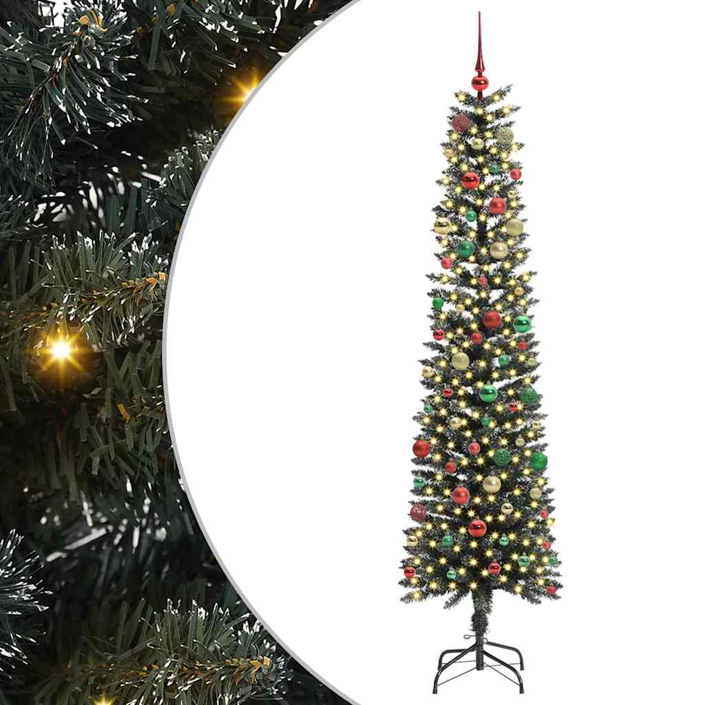 Sapin de Noël artificiel avec 300 LED Vert 58 x 58 x 210 cm - XIOS