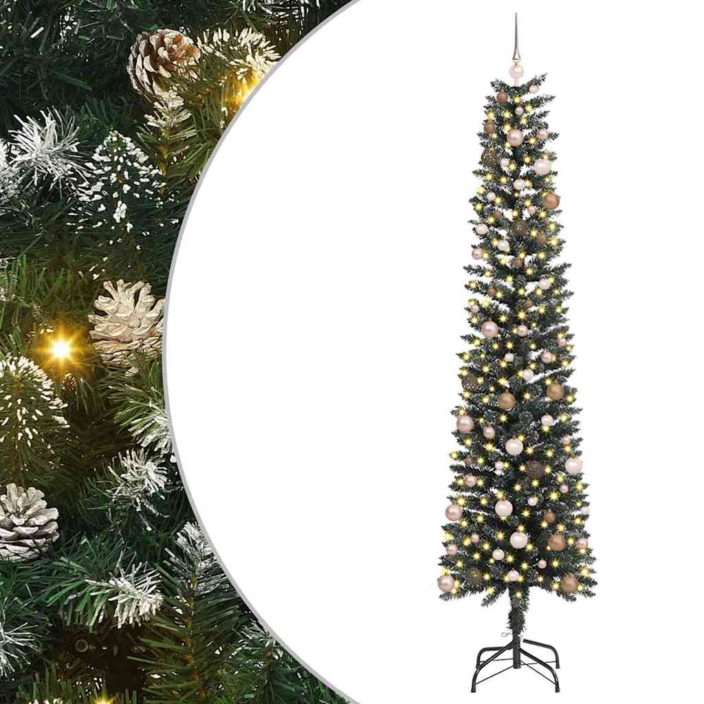 Sapin de Noël artificiel avec 300 LED Vert 58 x 58 x 240 cm - XIOS