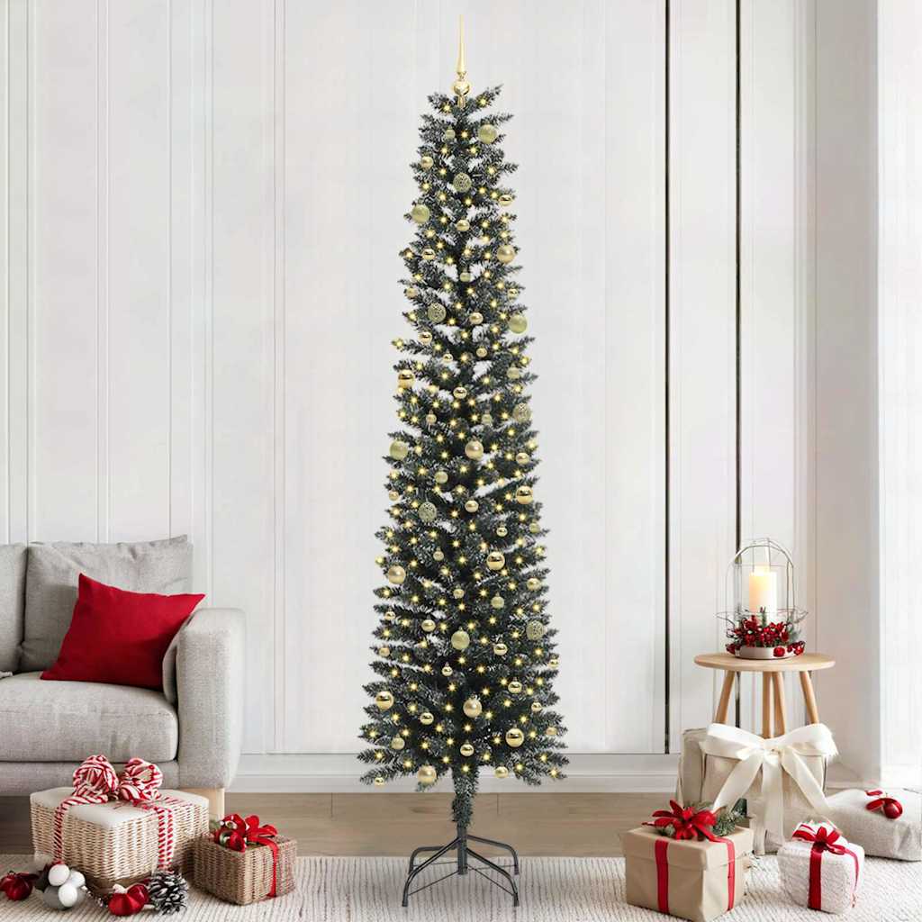 Sapin de Noël artificiel avec 300 LED Vert 58 x 58 x 240 cm - XIOS