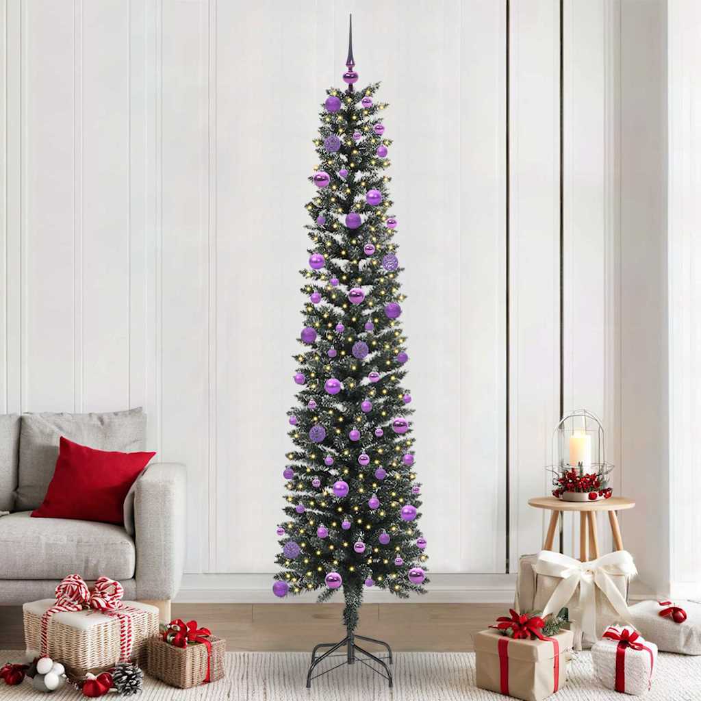 Sapin de Noël artificiel avec 300 LED Vert 58 x 58 x 240 cm - XIOS