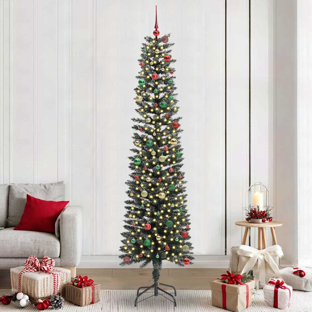 Sapin de Noël artificiel avec 300 LED Vert 58 x 58 x 240 cm - XIOS