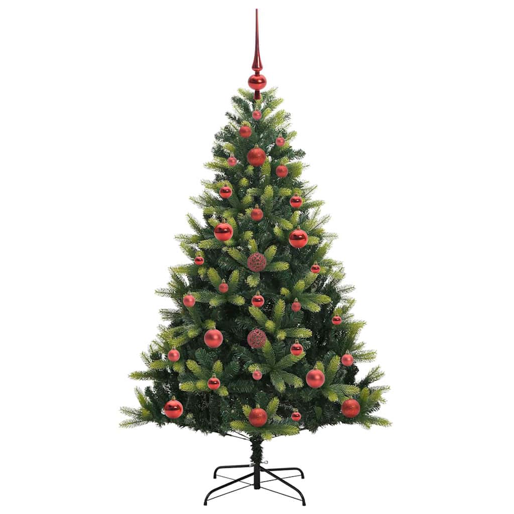Arbre de Noël artificiel à charnières 150 LED Vert 120 cm - XIOS