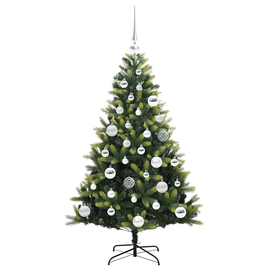 Arbre de Noël artificiel à charnières 150 LED Vert 120 cm - XIOS