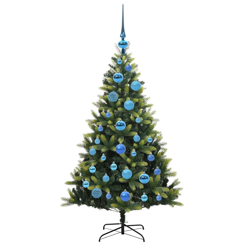 Arbre de Noël artificiel à charnières 150 LED Vert 120 cm - XIOS