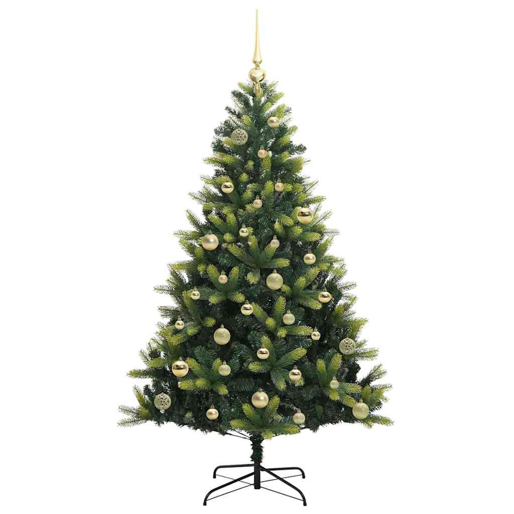 Arbre de Noël artificiel à charnières 150 LED Vert 150 cm - XIOS