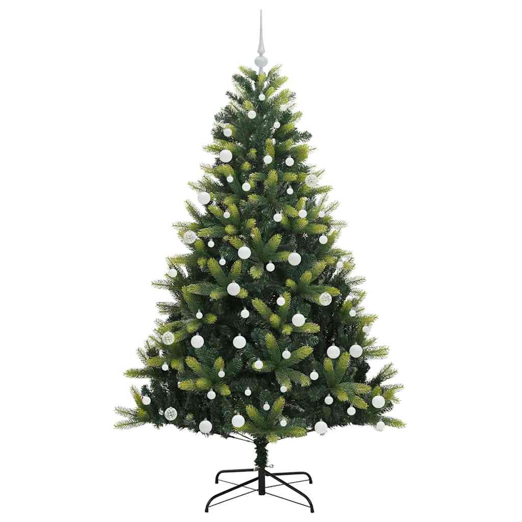 Arbre de Noël artificiel en silicone flexible 300 LEDs 180 cm - XIOS