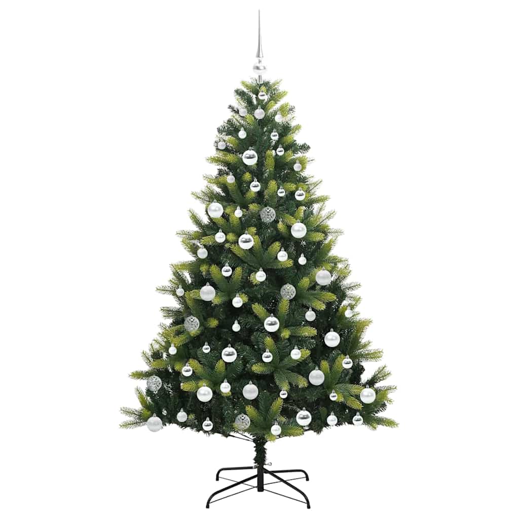 Arbre de Noël artificiel en silicone flexible 300 LEDs 180 cm - XIOS