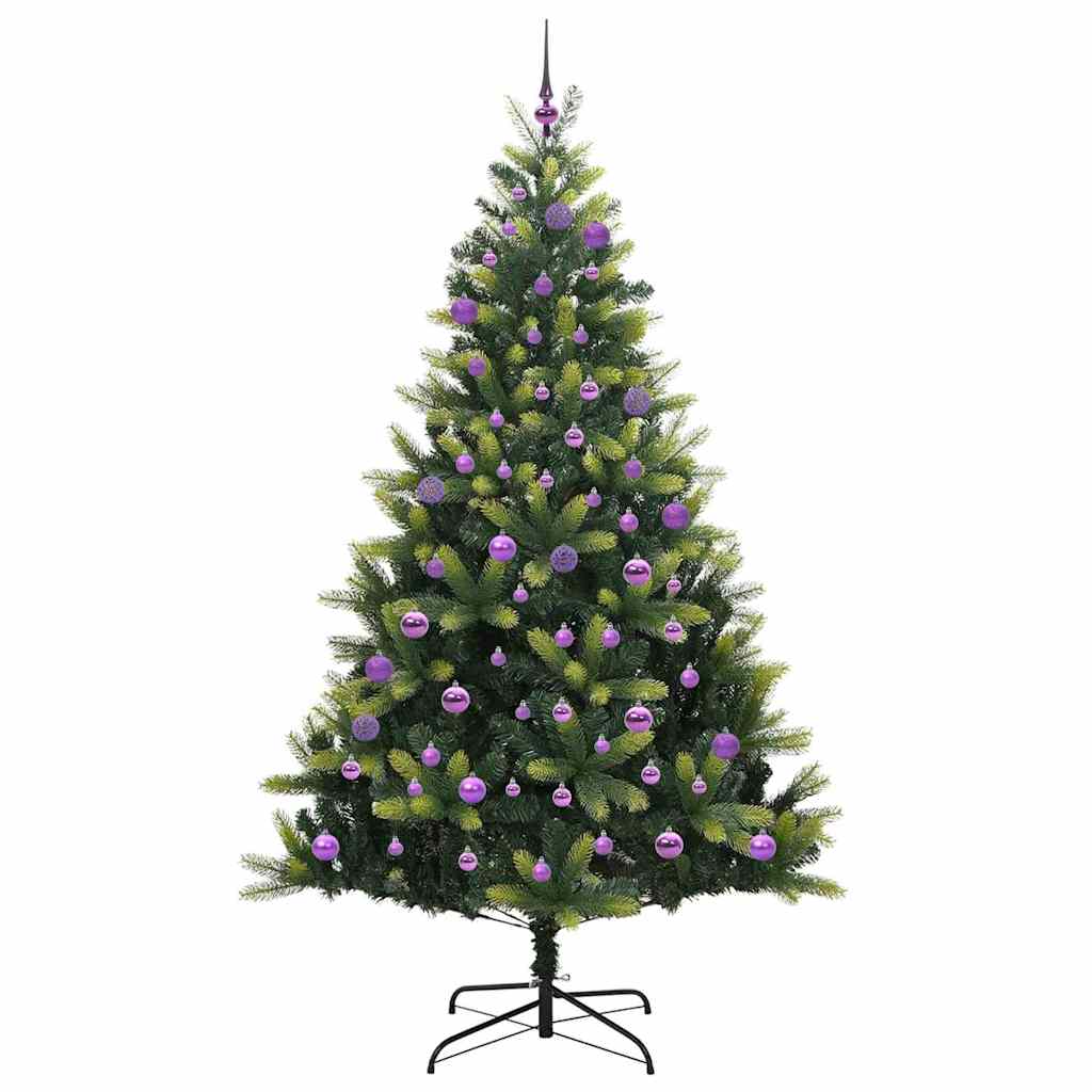 Arbre de Noël artificiel en silicone flexible 300 LEDs 180 cm - XIOS