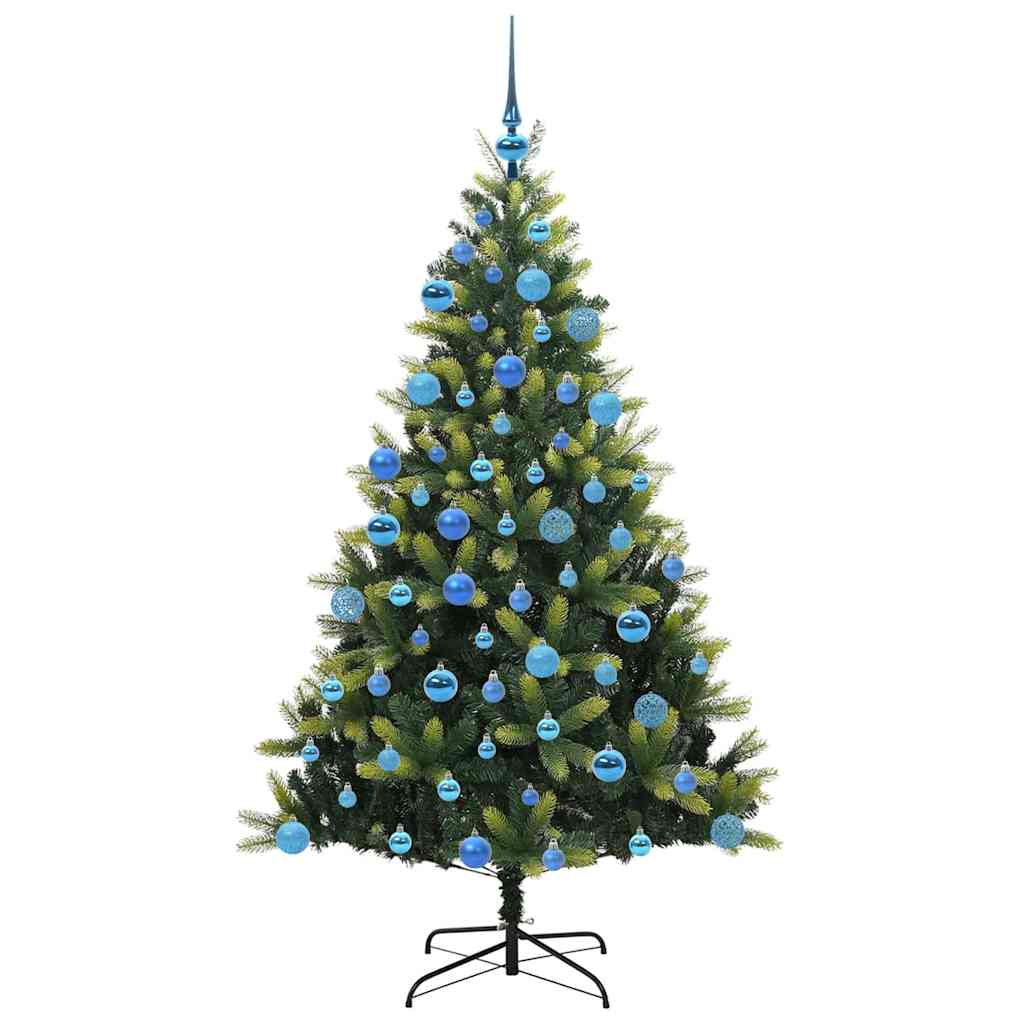 Arbre de Noël artificiel en silicone flexible 300 LEDs 180 cm - XIOS