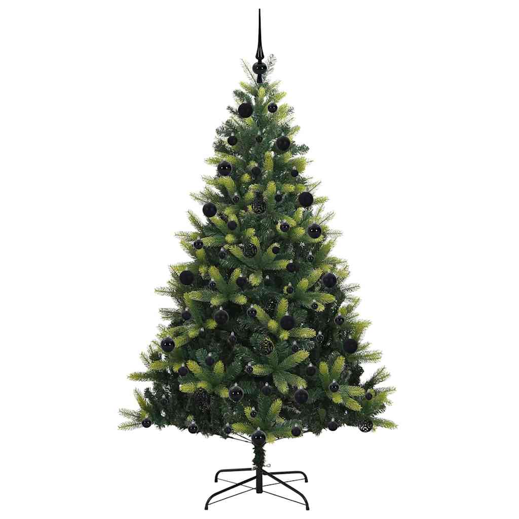 Arbre de Noël artificiel en silicone flexible 300 LEDs 210 cm - XIOS