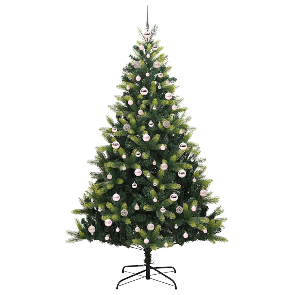 Arbre de Noël artificiel en silicone flexible 300 LEDs 210 cm - XIOS