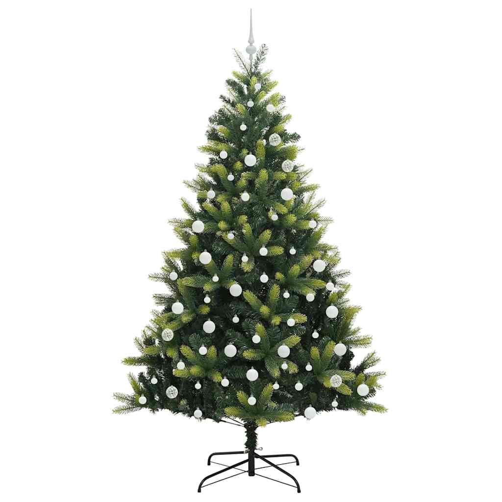 Arbre de Noël artificiel en silicone flexible 300 LEDs 210 cm - XIOS