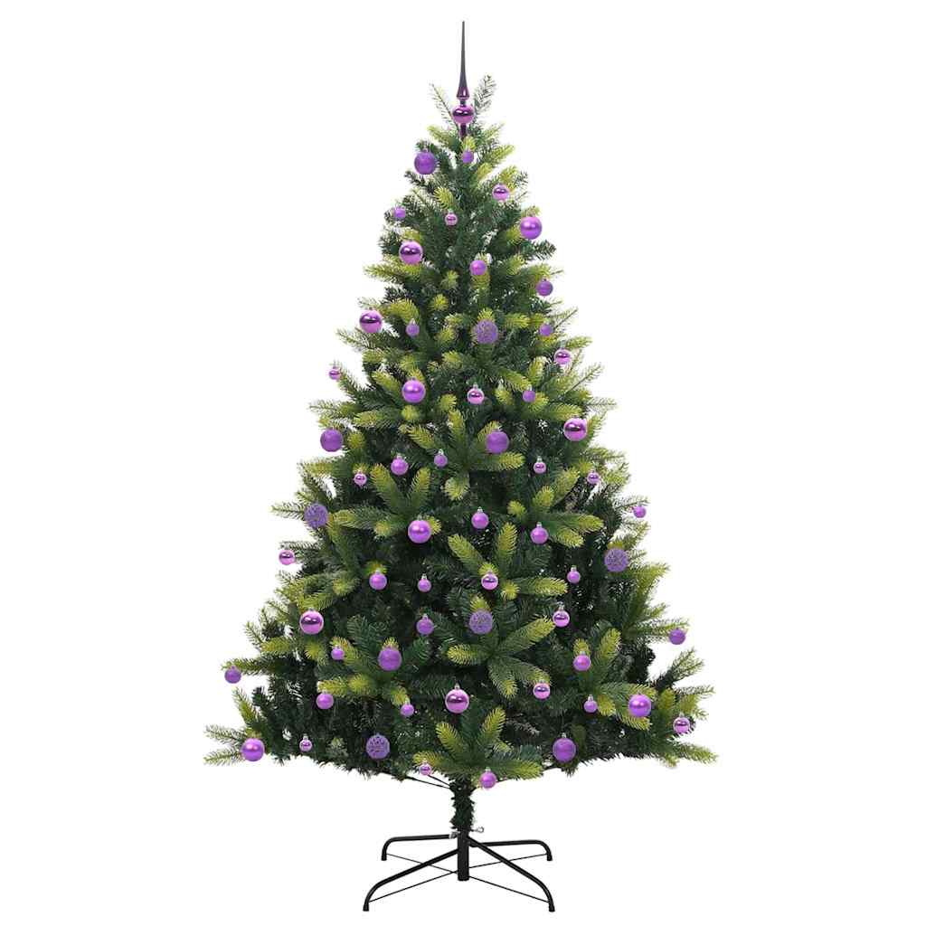 Arbre de Noël artificiel en silicone flexible 300 LEDs 210 cm - XIOS