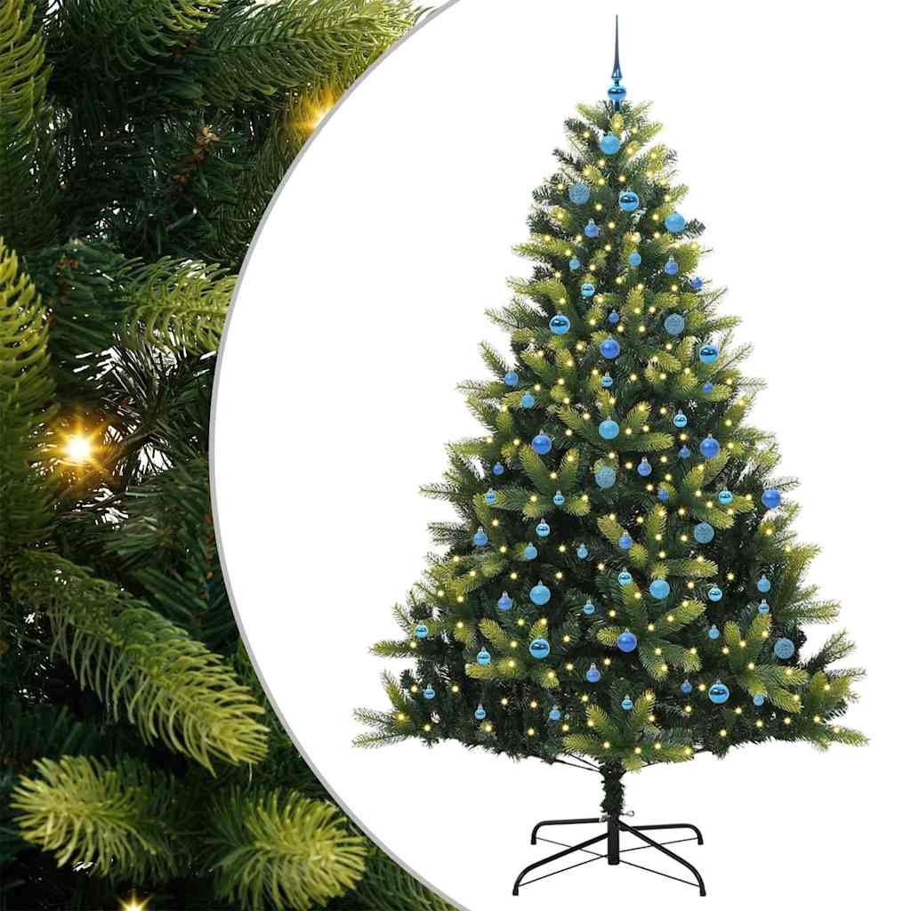 Arbre de Noël artificiel en silicone flexible 300 LEDs 240 cm - XIOS