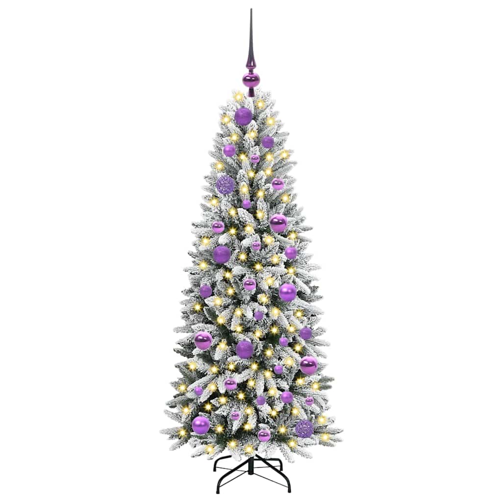 Sapin de Noël artificiel avec 150 LED Blanc 53 x 53 x 120 cm - XIOS