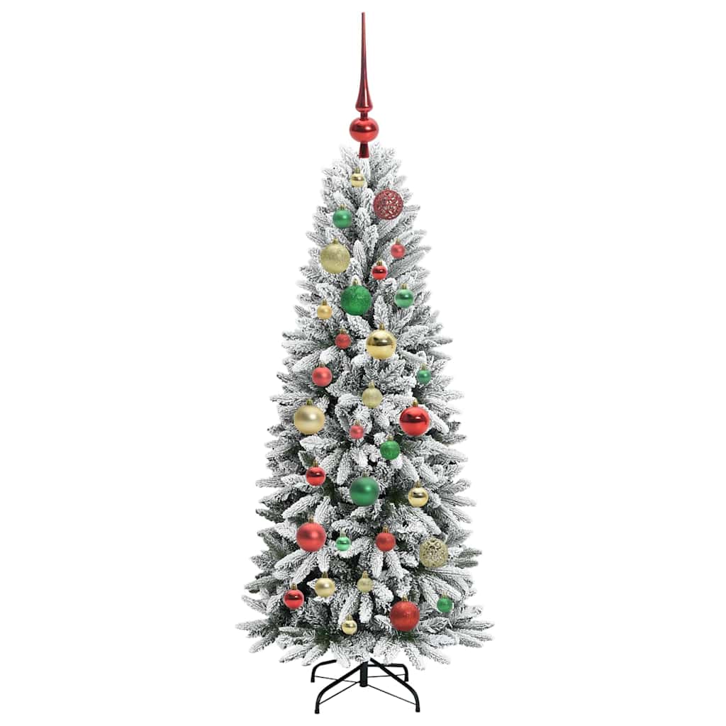 Sapin de Noël artificiel avec 150 LED Blanc 53 x 53 x 120 cm - XIOS