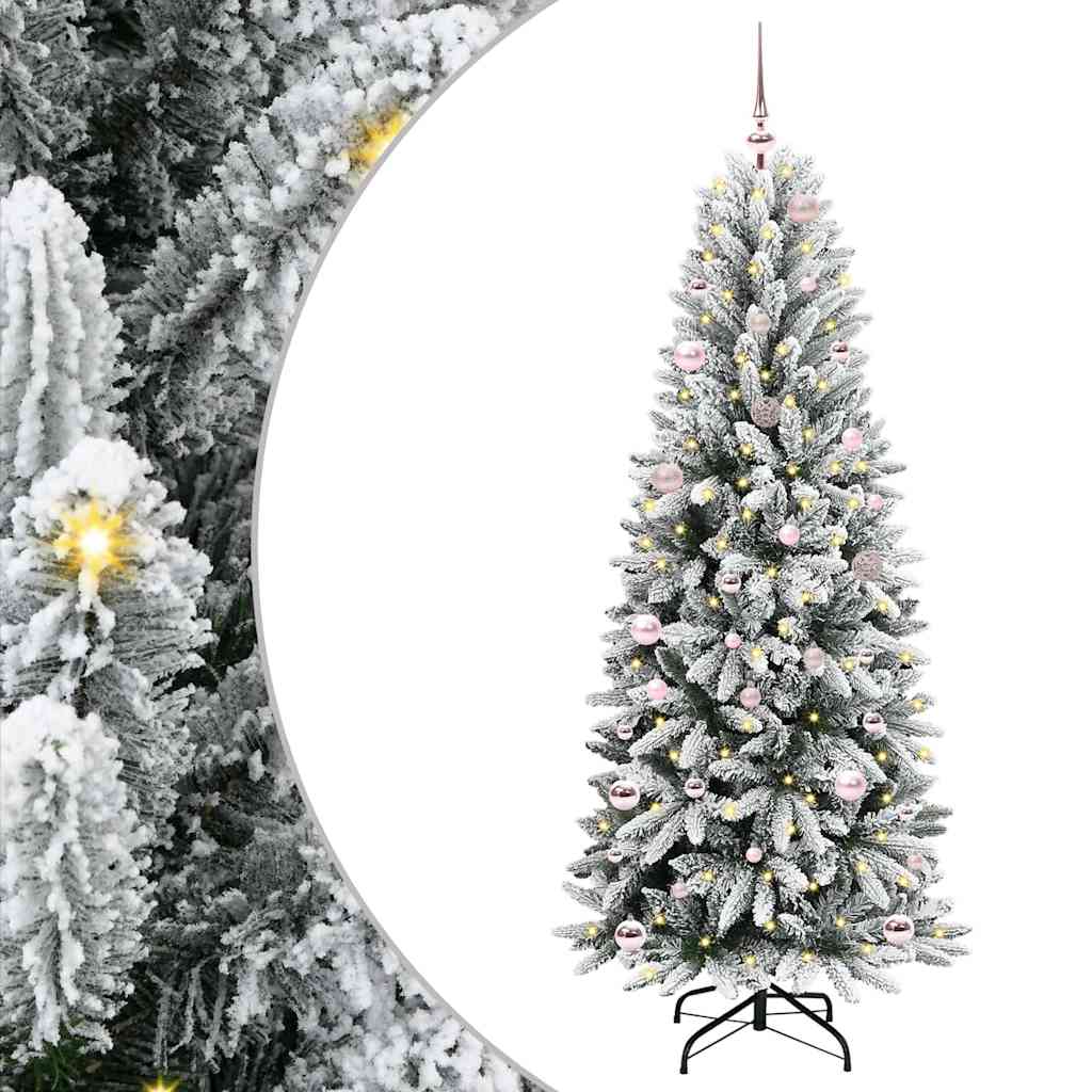 Sapin de Noël artificiel avec 150 LED Blanc 63 x 63 x 150 cm - XIOS