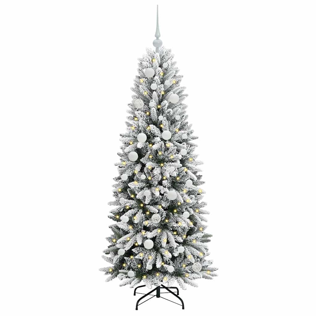 Sapin de Noël artificiel avec 150 LED Blanc 63 x 63 x 150 cm - XIOS