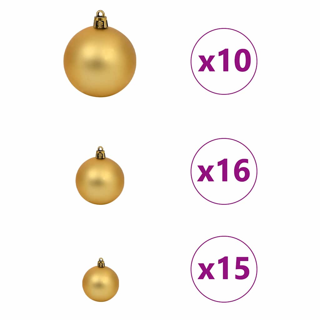 Sapin de Noël artificiel avec 300 LED avec support Blanc 180 cm - XIOS
