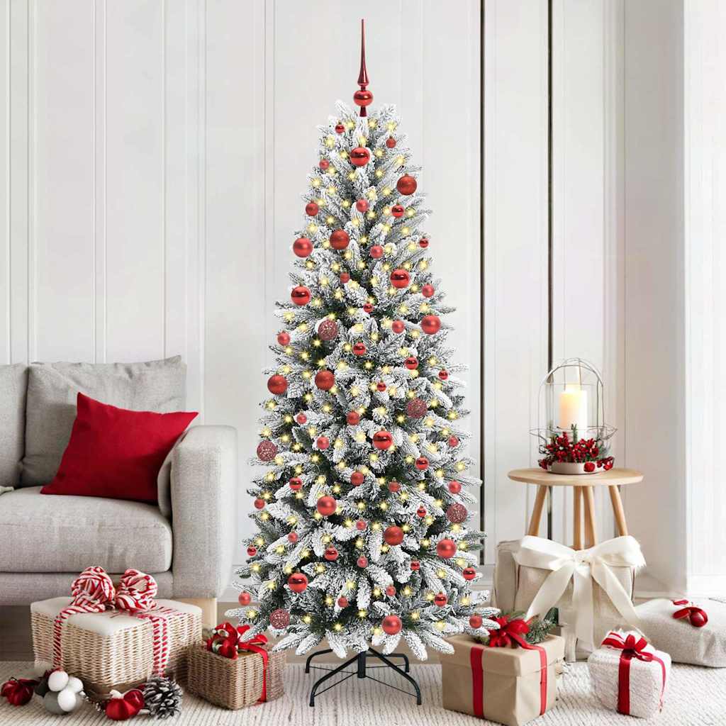 Sapin de Noël artificiel avec 300 LED Blanc 73 x 73 x 180 cm - XIOS