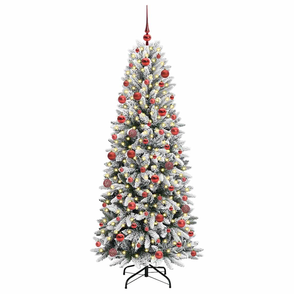 Sapin de Noël artificiel avec 300 LED Blanc 73 x 73 x 180 cm - XIOS