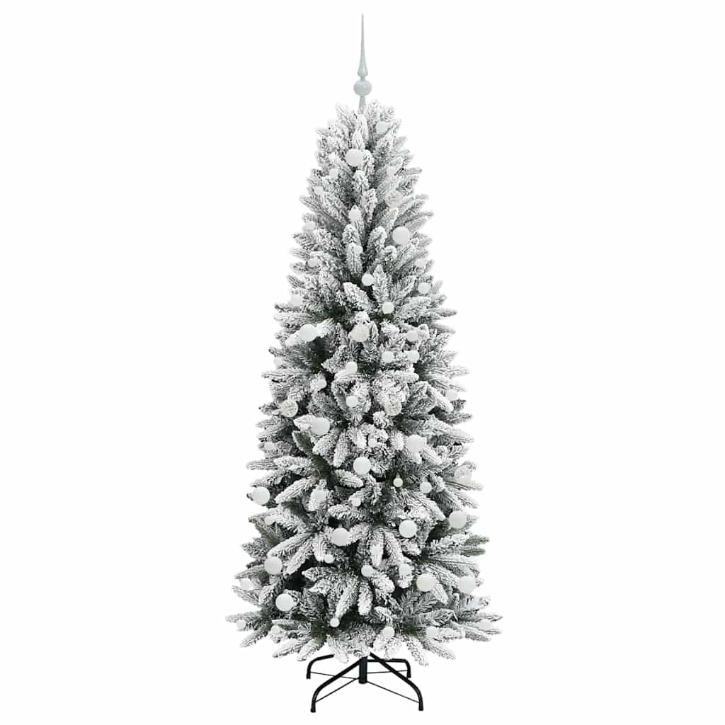 Sapin de Noël artificiel avec 300 LED avec support Blanc 180 cm - XIOS