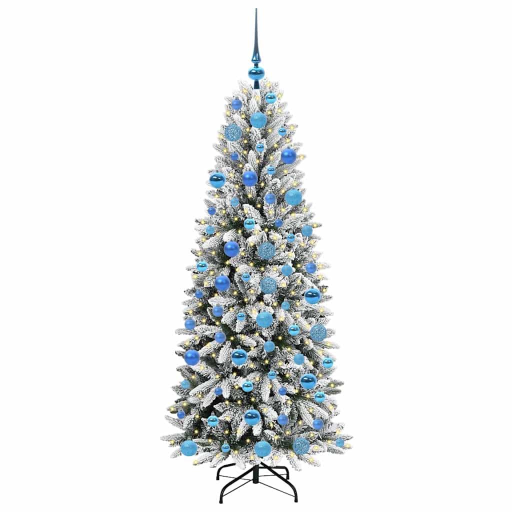 Sapin de Noël artificiel avec 300 LED Blanc 73 x 73 x 180 cm - XIOS