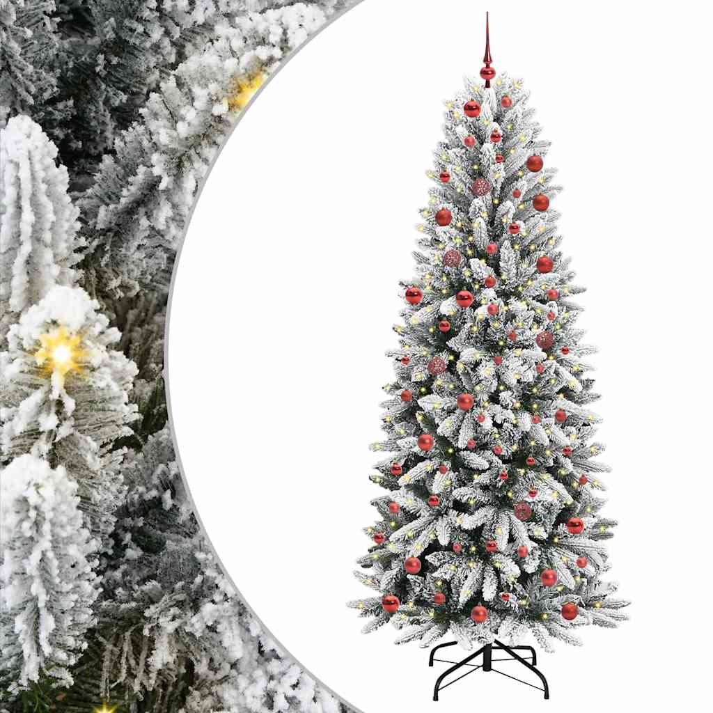 Sapin de Noël artificiel avec 300 LED Blanc 78 x 78 x 210 cm - XIOS