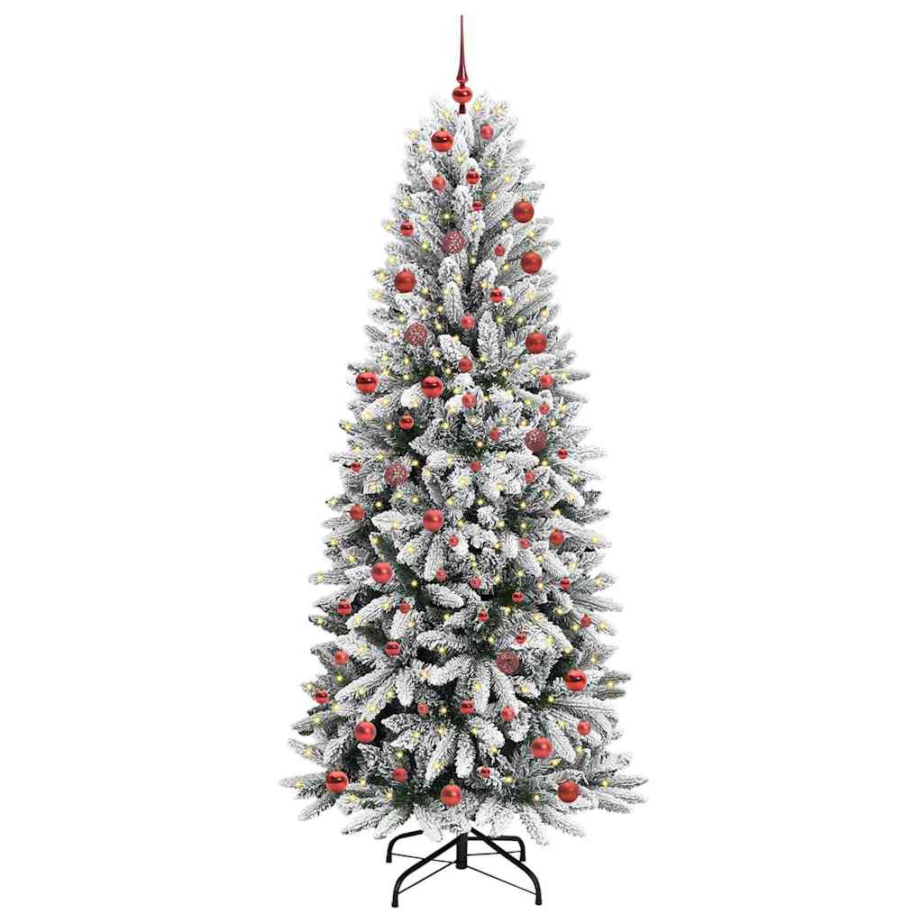 Sapin de Noël artificiel avec 300 LED Blanc 78 x 78 x 210 cm - XIOS