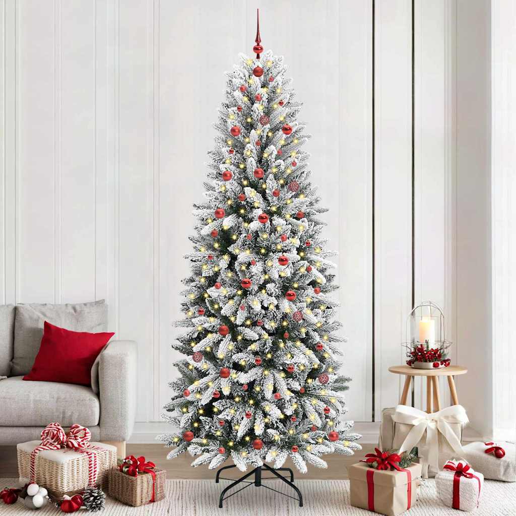 Sapin de Noël artificiel avec 300 LED Blanc 93 x 93 x 240 cm - XIOS