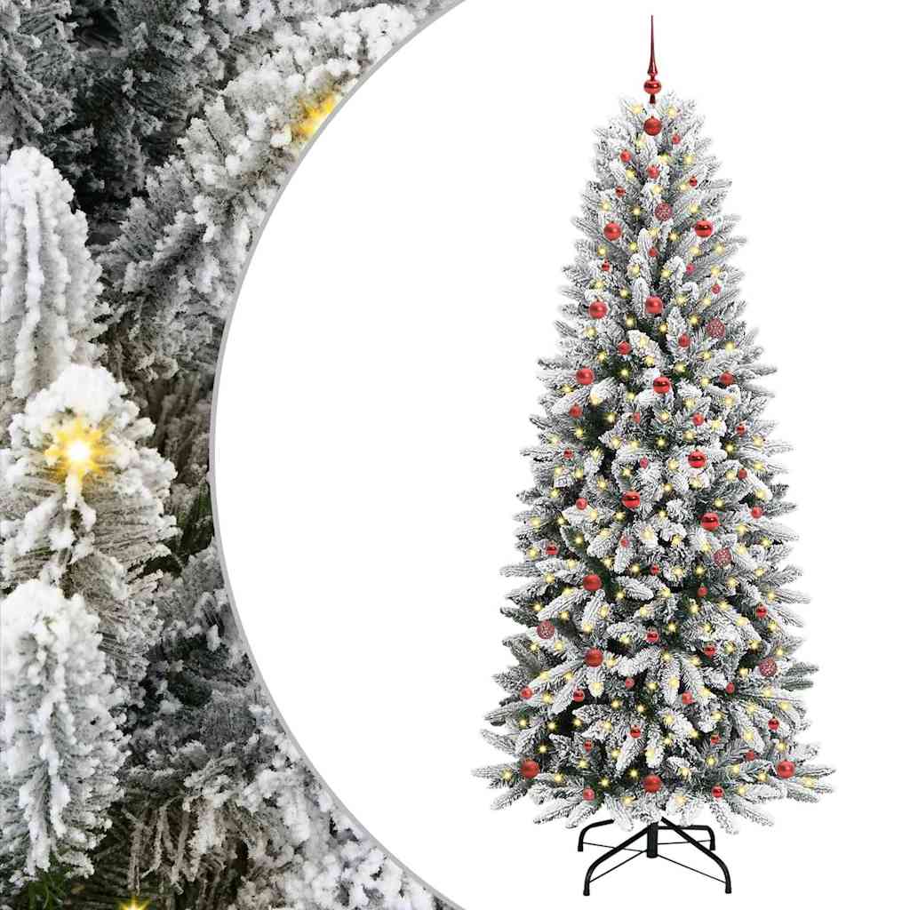 Sapin de Noël artificiel avec 300 LED Blanc 93 x 93 x 240 cm - XIOS