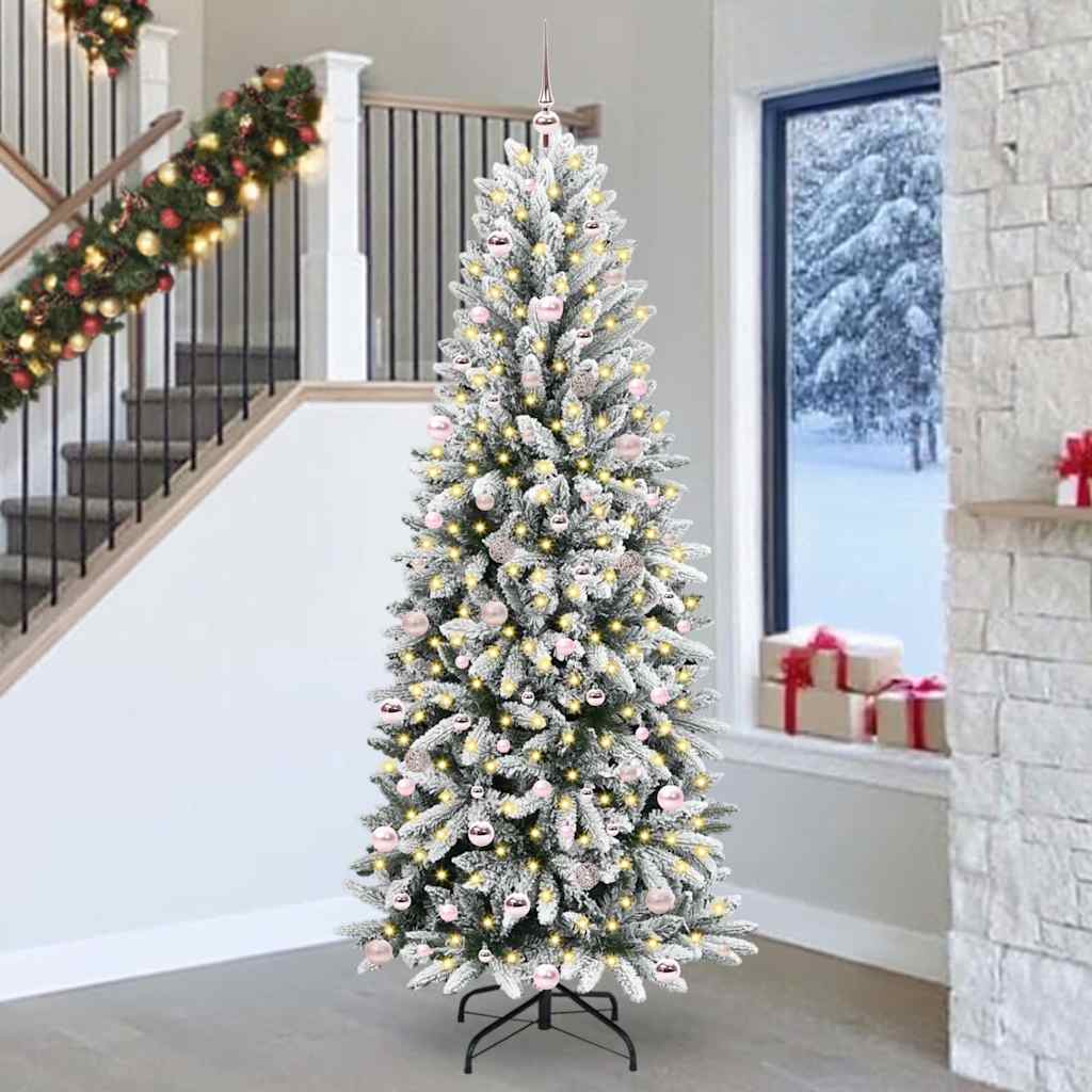 Sapin de Noël artificiel avec 300 LED Blanc 93 x 93 x 240 cm - XIOS