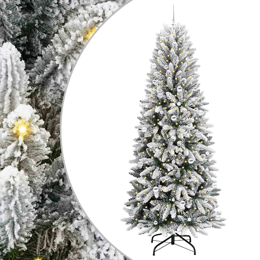 Sapin de Noël artificiel avec 300 LED Blanc 93 x 93 x 240 cm - XIOS