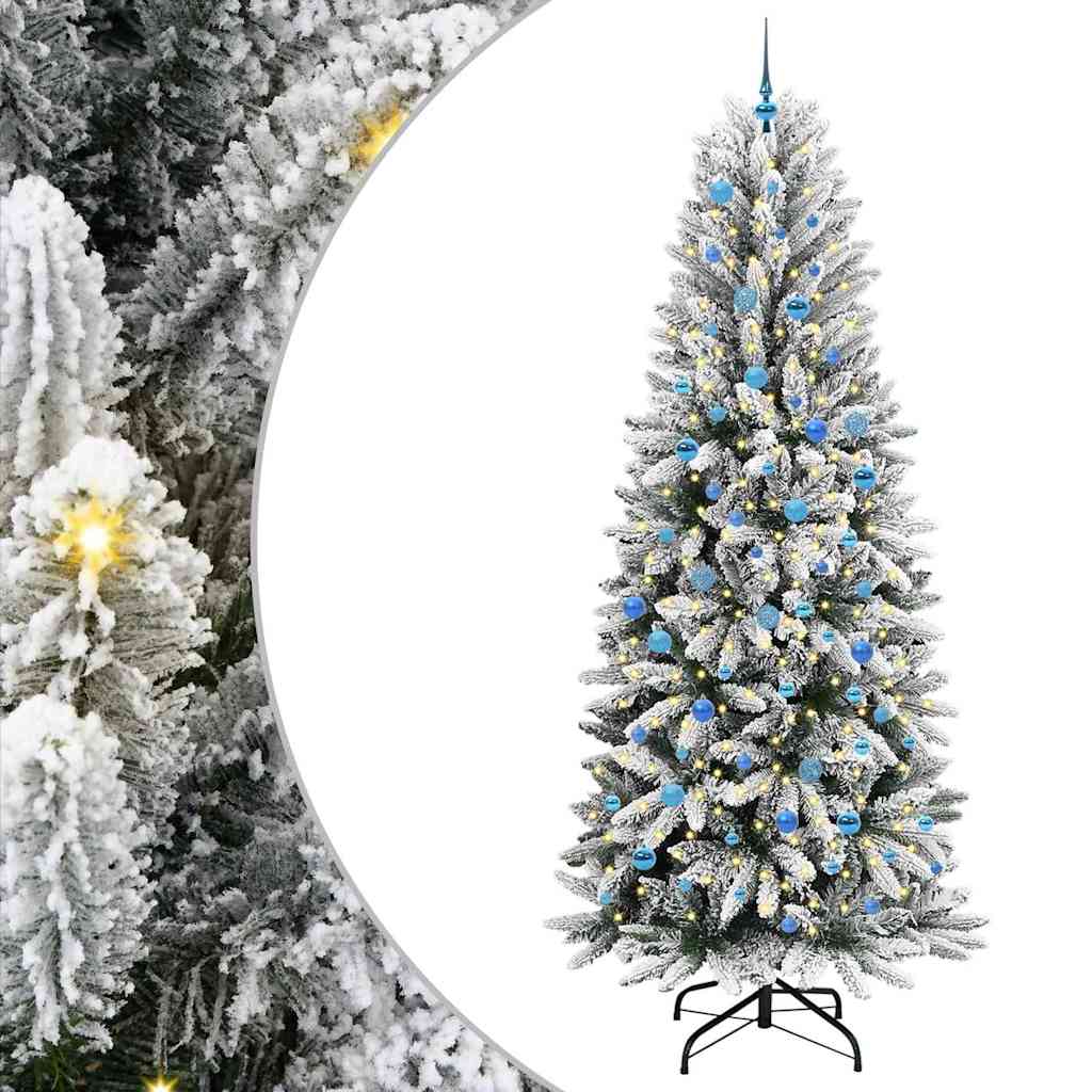 Sapin de Noël artificiel avec 300 LED Blanc 93 x 93 x 240 cm - XIOS