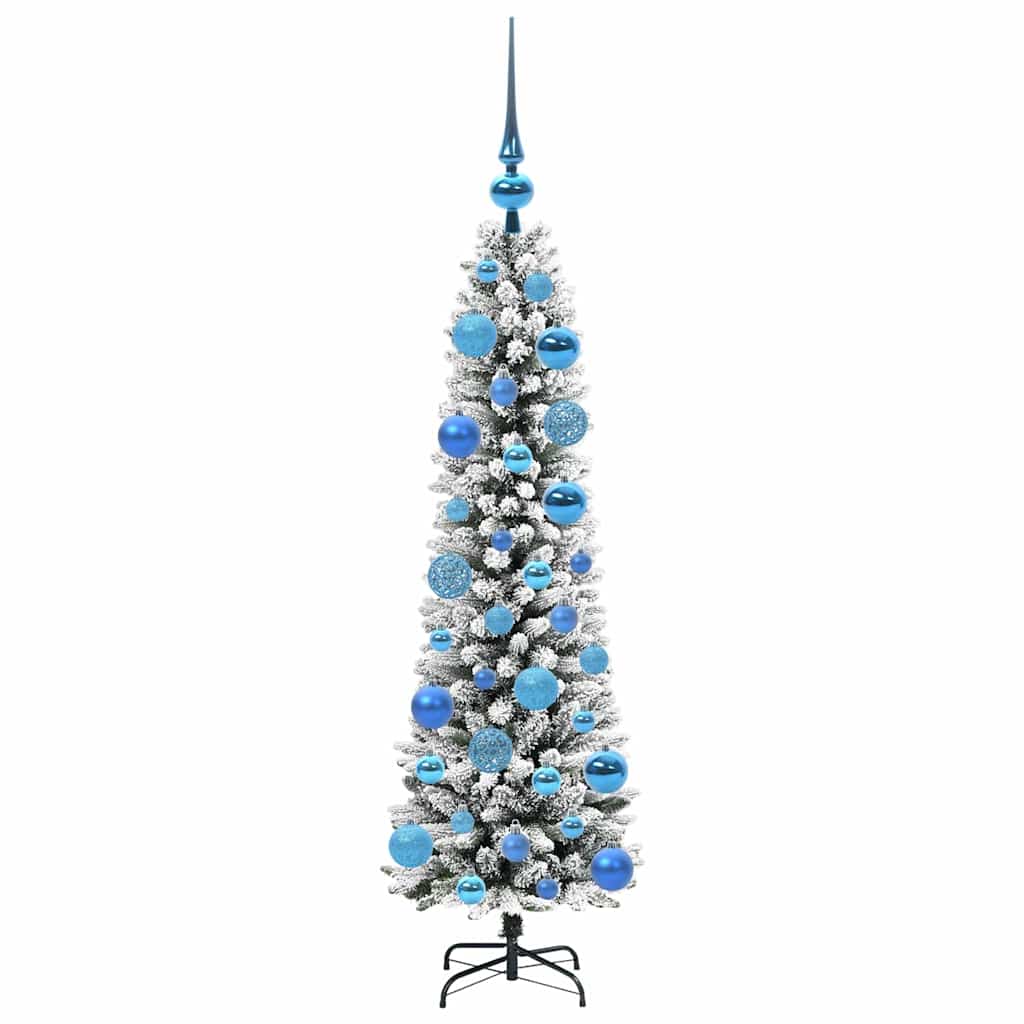 Sapin de Noël artificiel avec 150 LED Vert et blanc 120 cm - XIOS