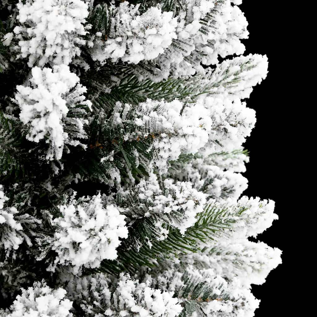 Sapin de Noël artificiel Blanc 180 cm PVC, métal et plastique - XIOS