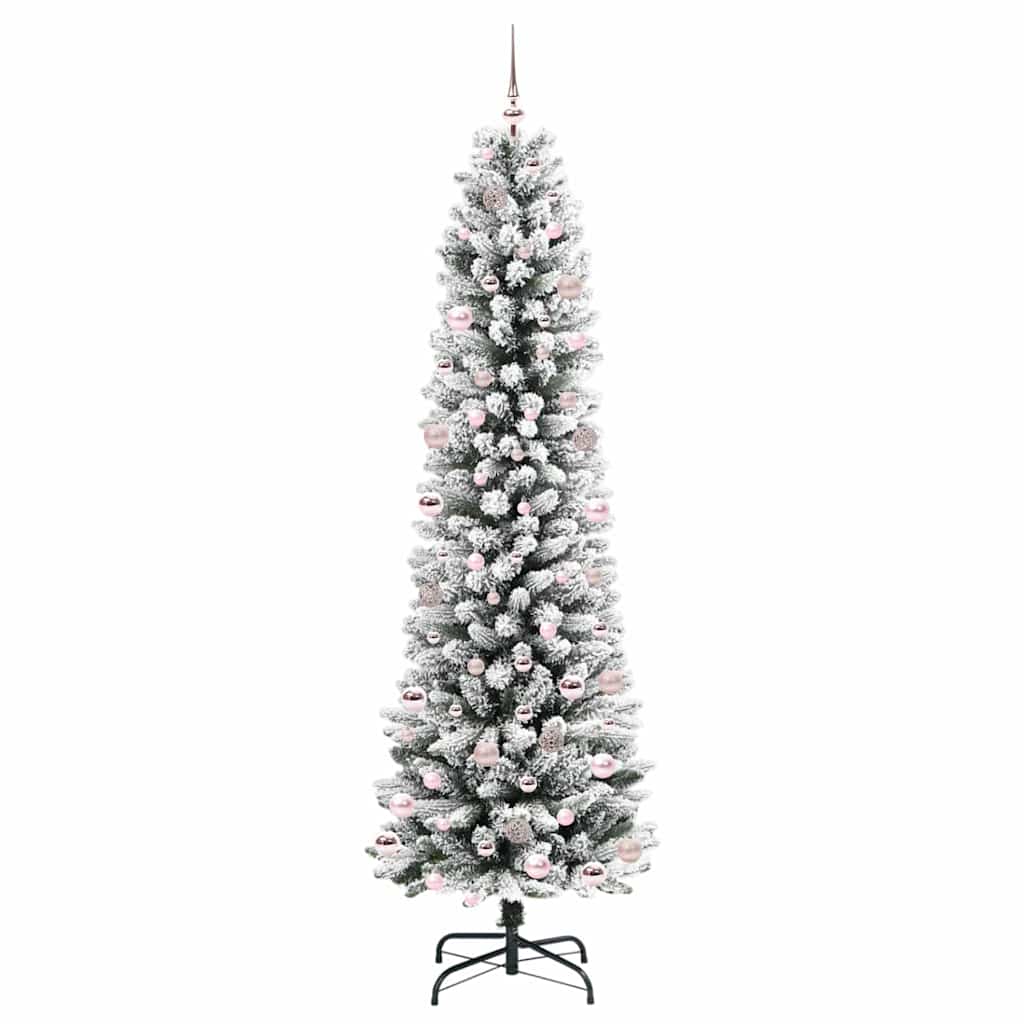 Sapin de Noël artificiel avec 300 LED Vert et blanc 240 cm - XIOS