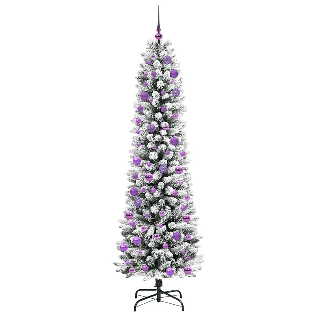 Sapin de Noël artificiel avec 300 LED Vert et blanc 240 cm - XIOS