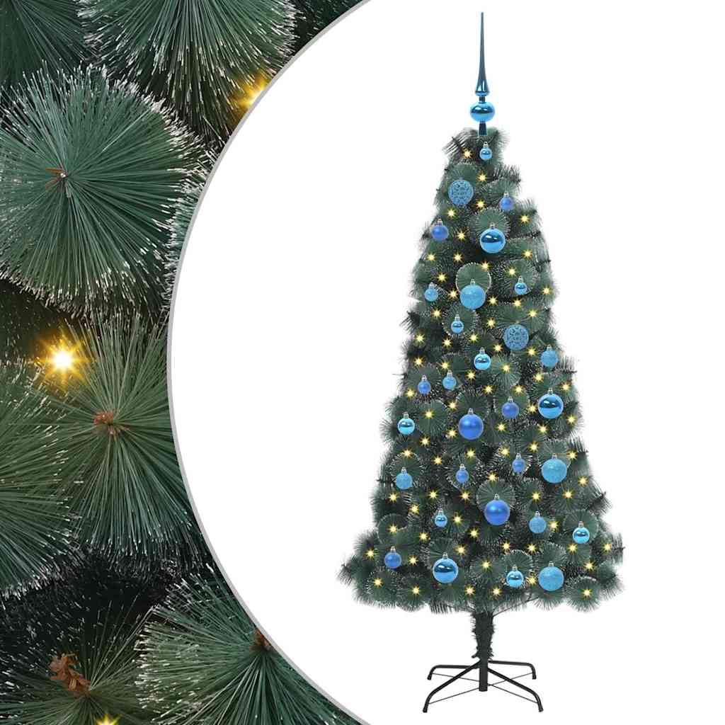 Sapin de Noël artificiel pré-éclairé avec ensemble de boules - XIOS