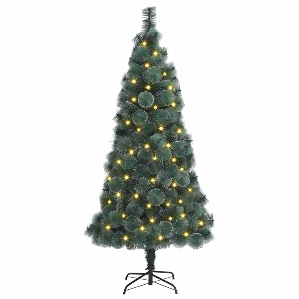 Sapin de Noël artificiel pré-éclairé Vert 180 cm PET