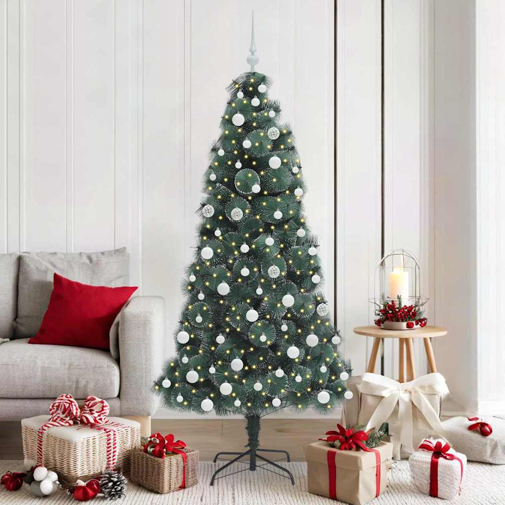 Sapin de Noël artificiel pré-éclairé avec ensemble de boules - XIOS