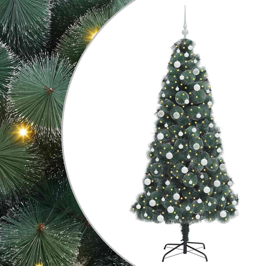 Sapin de Noël artificiel pré-éclairé avec ensemble de boules - XIOS